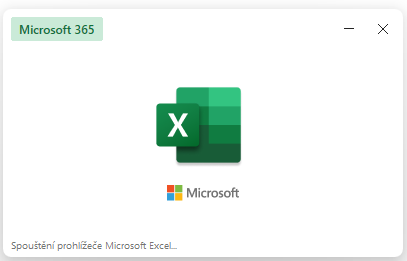 Zapínání Excelu po nové aktualizaci Office